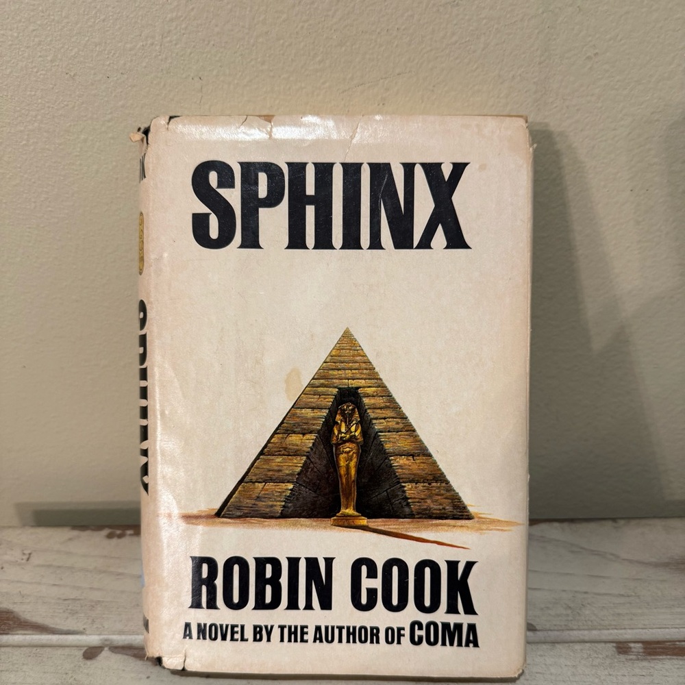 Sphinx by Robin Cook Hardcover Book 1979